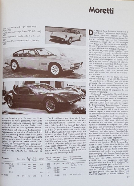 Gloor "Personenwagen - Klassische Wagen - Nachkriegswagen"  Automobile-History 1985 three volumes in slipcase (6672)